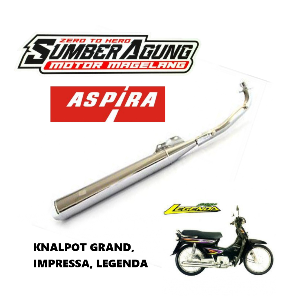 Knalpot GRAND Honda Astrea Grand ASPIRA original