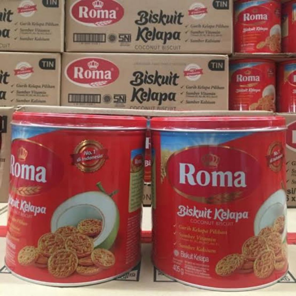 

Roma Biskuit Kelapa Kaleng 450 gr