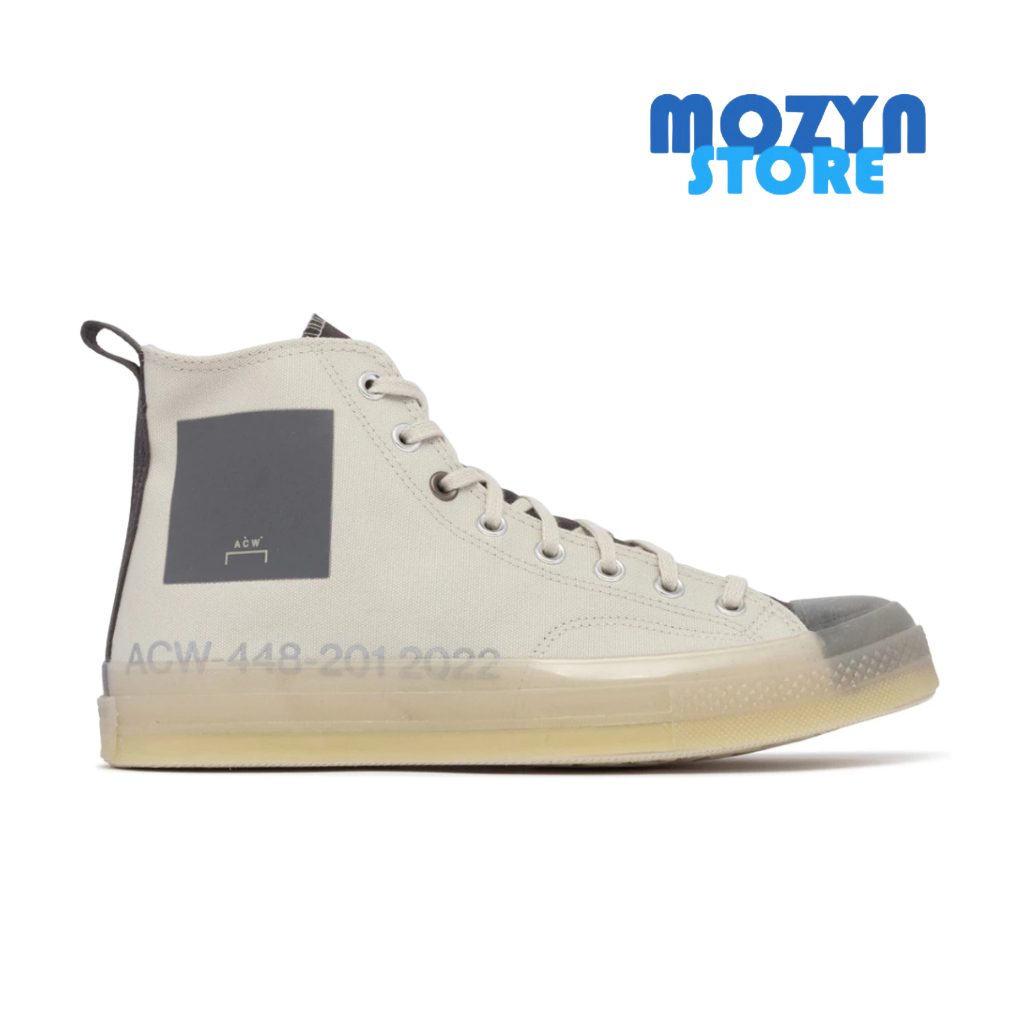 Sepatu Converse Chuck 70 High A Cold Wall Silver Birch Steel Greey