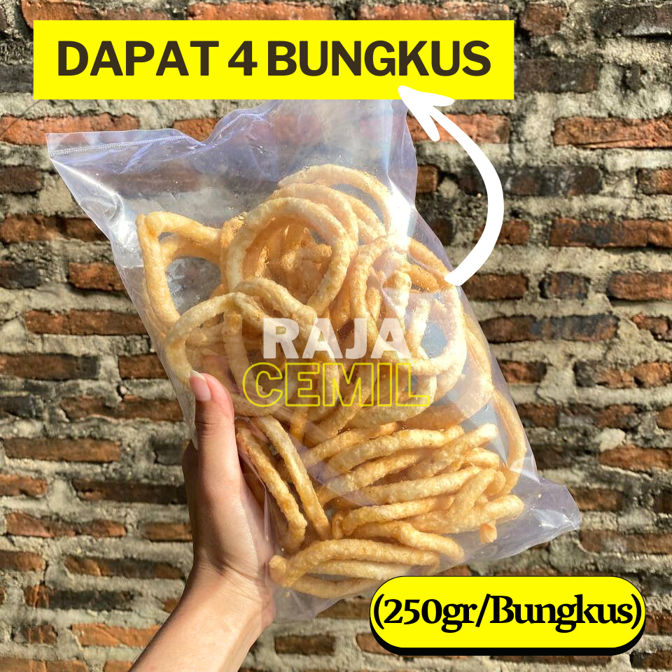 

Dapat 4 pcs total 1kg Lanting Getuk Singkong Kelanting Gethuk Klanting Singkong Padat Gurih Asin