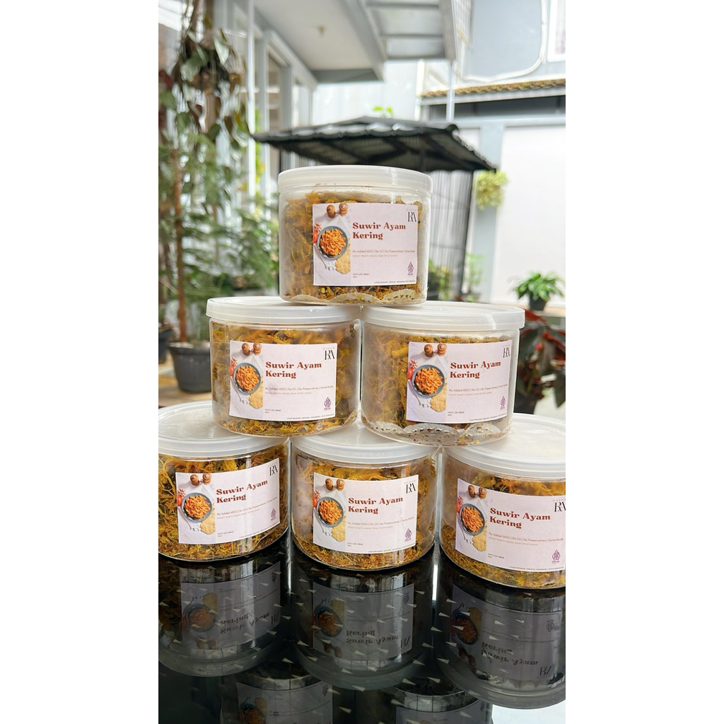 

Suwir Ayam Kering Khas DAPUR RA | NO OIL NO MSG