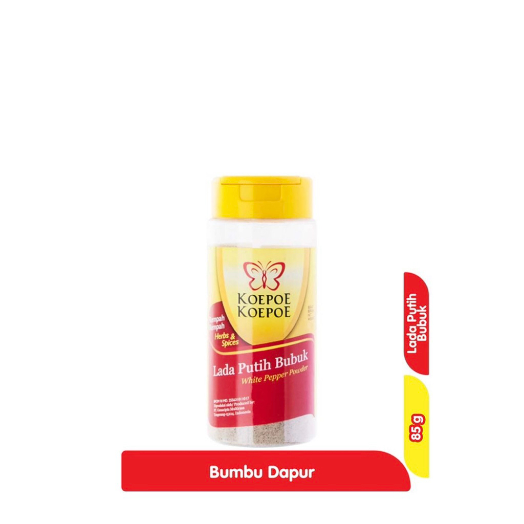 

LADA PUTIH BUBUK BUMBU DAPUR KOEPOE KOEPOE 85 gram