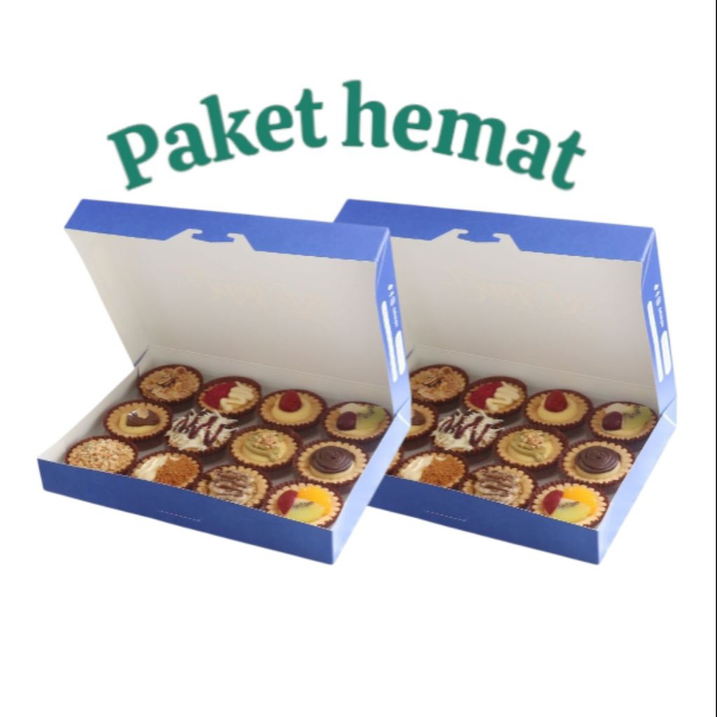 

Paket 2 Box isi 12 (Paket Hemat) + Tatakan Mika
