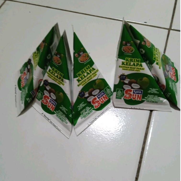 

Santan sun kara instan berat 65ml 5pics