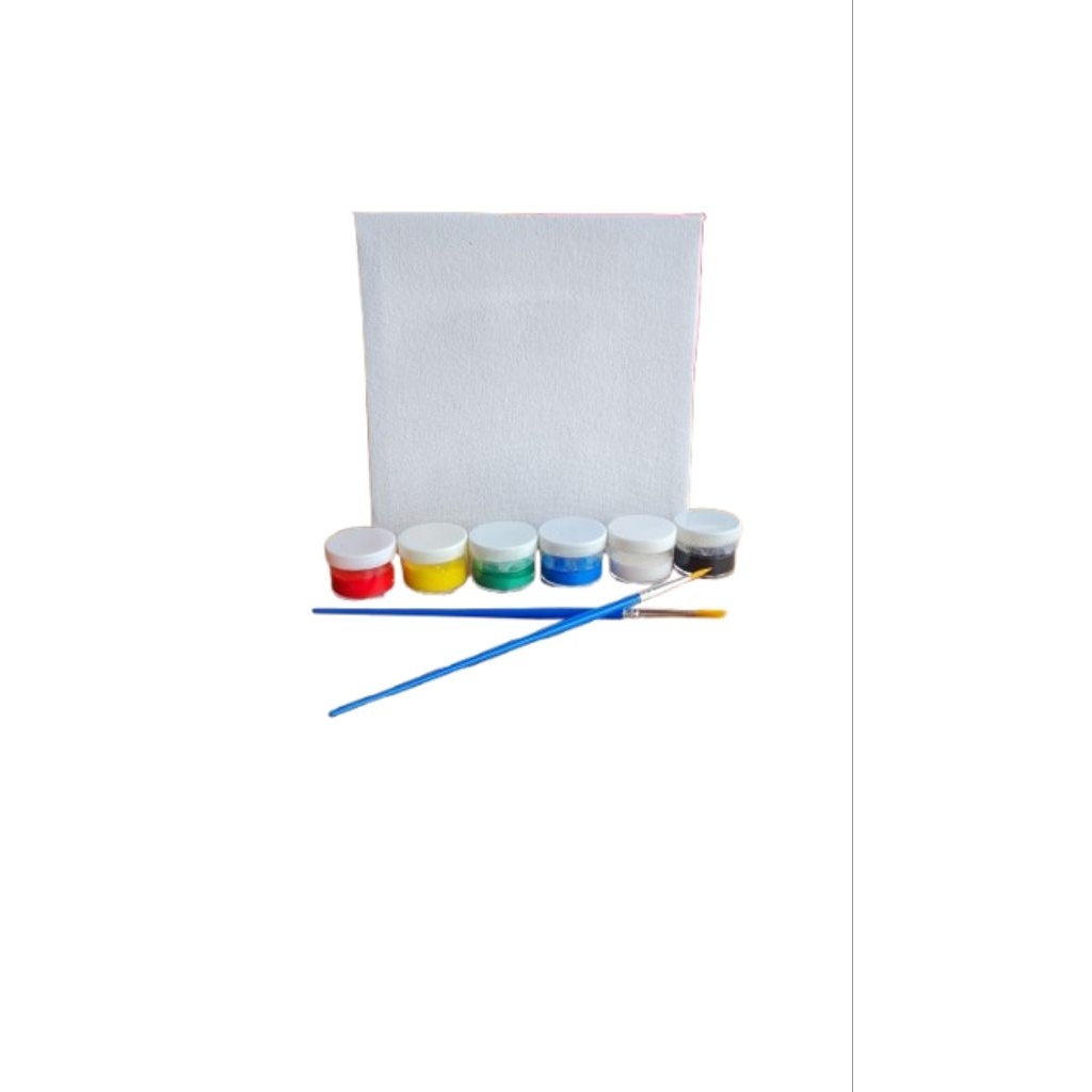 

Kanvas Lukis Paket 15x15cm Cat 6 Warna Kuas