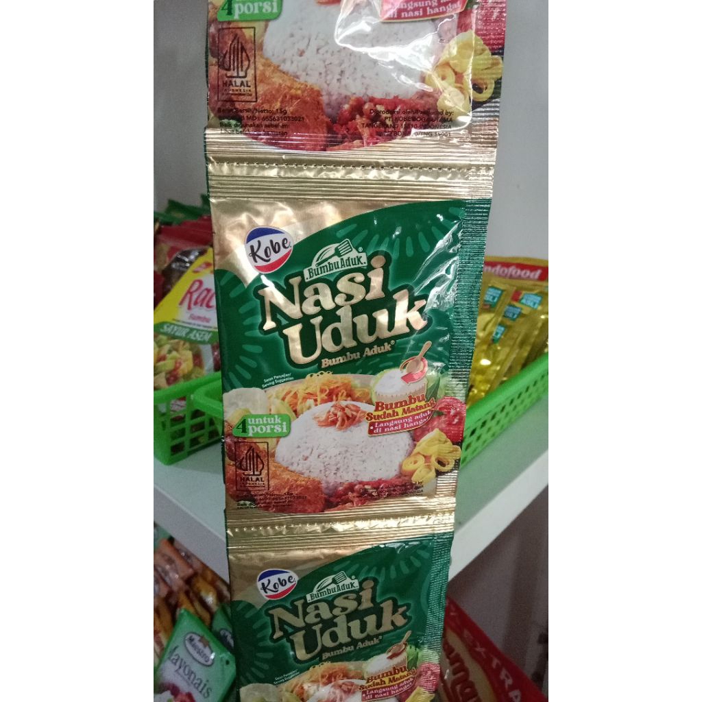 KOBE bumbu nasi uduk dan nasi kuning 15 GRAM