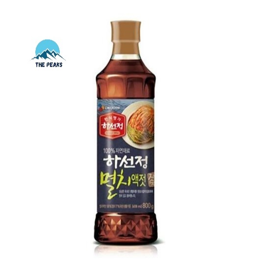 

(The Peaks) HASUNJUNG Kecap Ikan Kanari / Fish Sauce Kanari 800 ML/HASUNJUNG Kecap Ikan Kanari / Fish Sauce Anchovy
