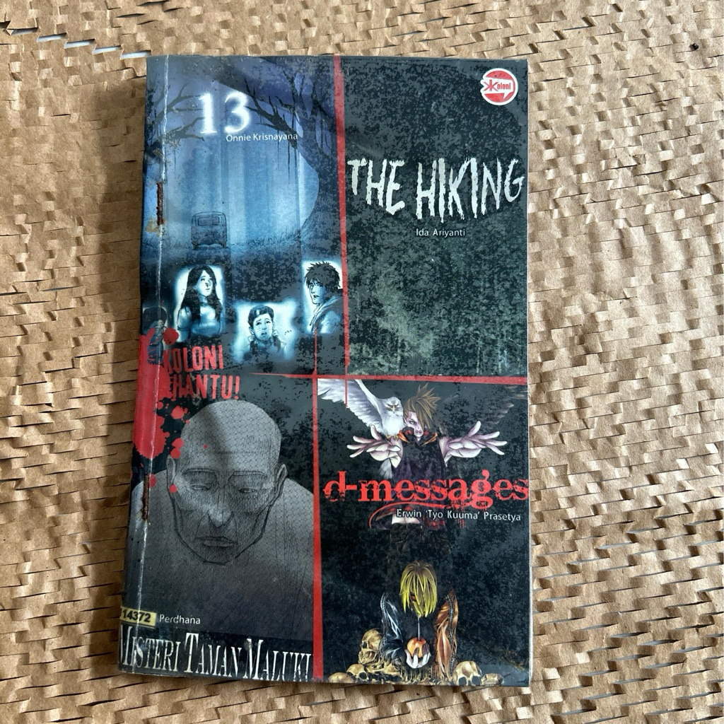 xrent Komik Koloni Jagoan 3 in 1 - misteri taman Maluku, The king, D messages