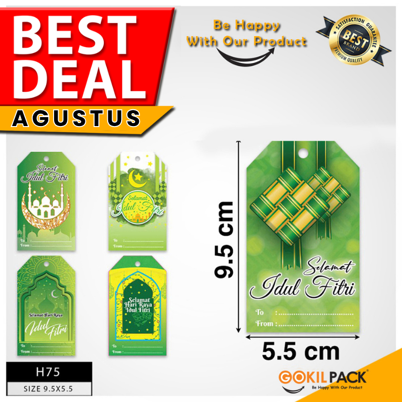 

Hangtag|Hangtag Lebaran|Hangtag Hari Raya|Hangtag Idul Fitri|H75