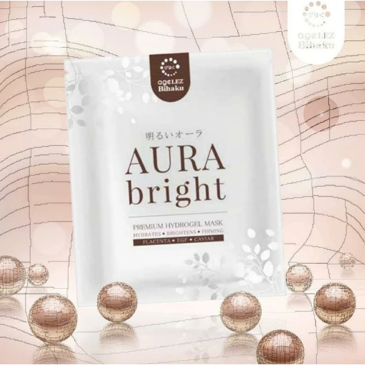 MASKER WAJAH AURA BRIGHT AFC JAPAN 1 SHEET MASK