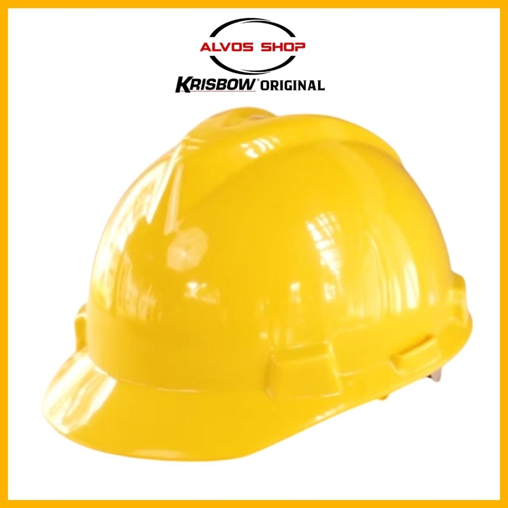 Krisbow Helm Safety Kuning / Helm Proyek Krisbow