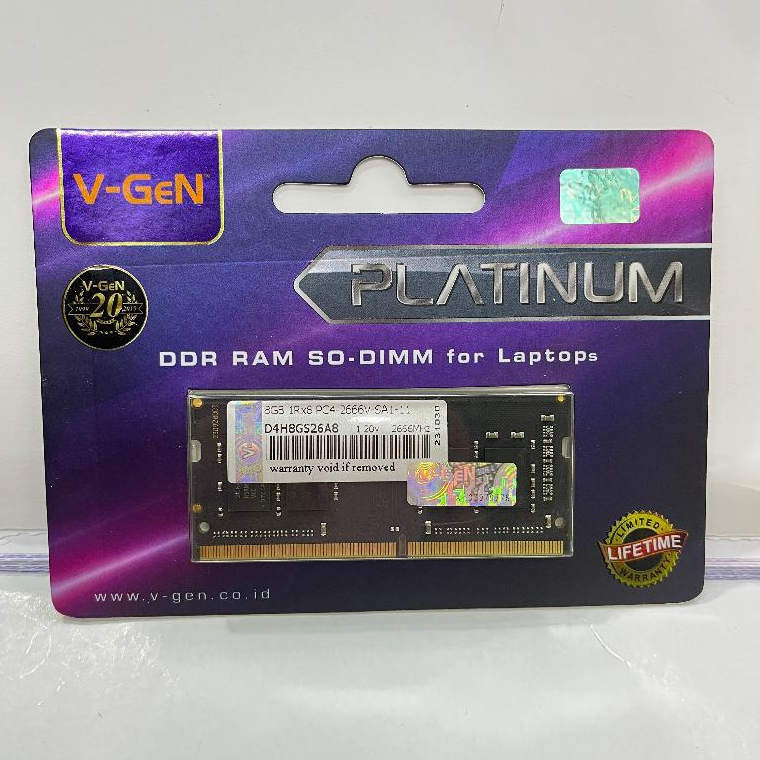 Sodim DDR4 8GB PC 2666 VGEN PLATINUM