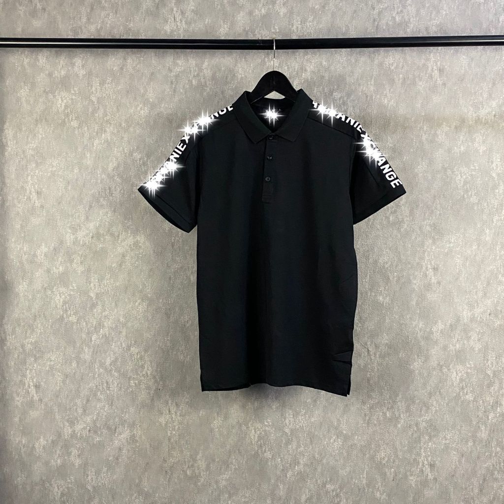 Polo Arman White Lengan Pendek Kaos Kerah New Arrival Full Tag Kaos Kerah Unisex Pria Best Seller Po