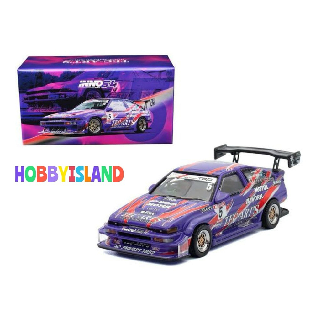 Diecast Inno64 TEC - ARTS AE 86 / Inno 64 Tec-Arts Ae86 N2 Project