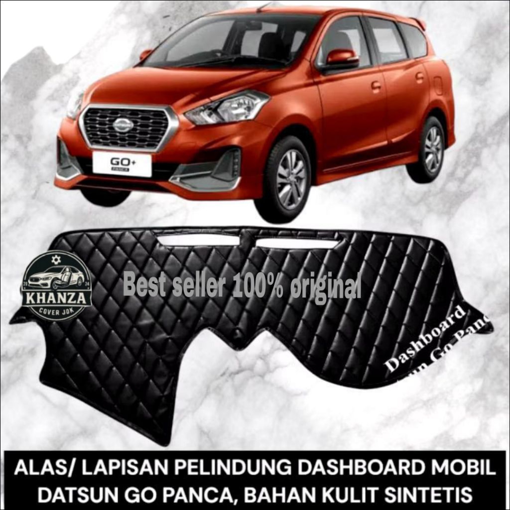 Alas Dashboard Kulit Sintetis Datsun Go Panca Motif Wajik, Aksesoris Interior Car