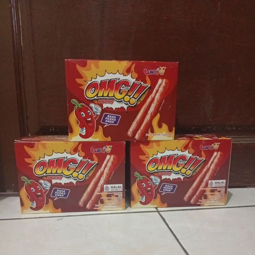 

OMG Sticky | Rasa Pedas Enak isi 30 pcs