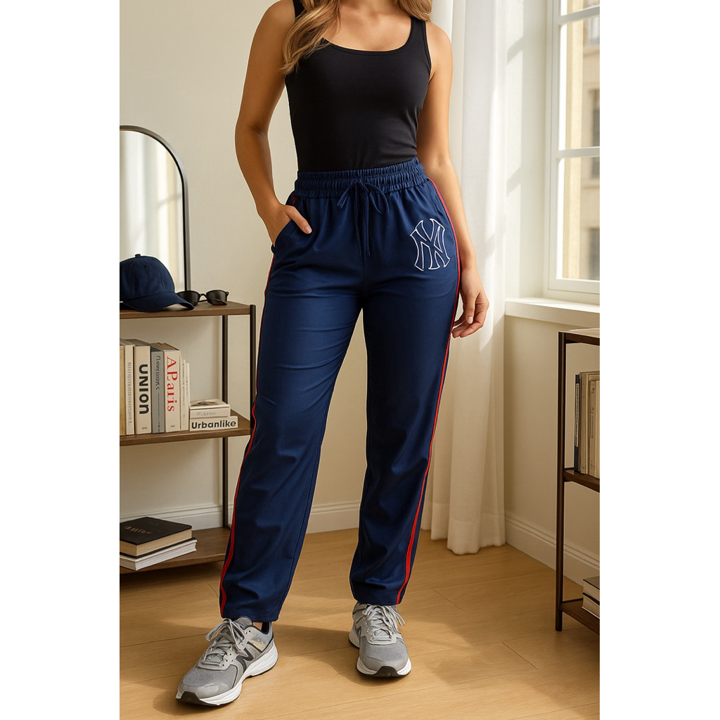 celana wanita training Import premium Navy |Sport Pants Wanita |Celana Training unisex