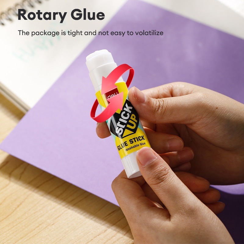 

Glue stick lem stik lem kertas DELI lem anak sekolah lem batang