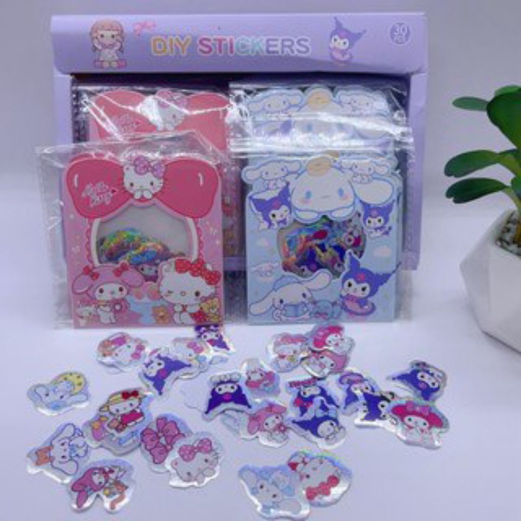 

ATK.SUKSES COD STIKER KARAKTER SANRIO CUTE STIKER LUCU DEKORASI JOURNAL PLANNER / STICKER AESTHETIC BUKU DIARY