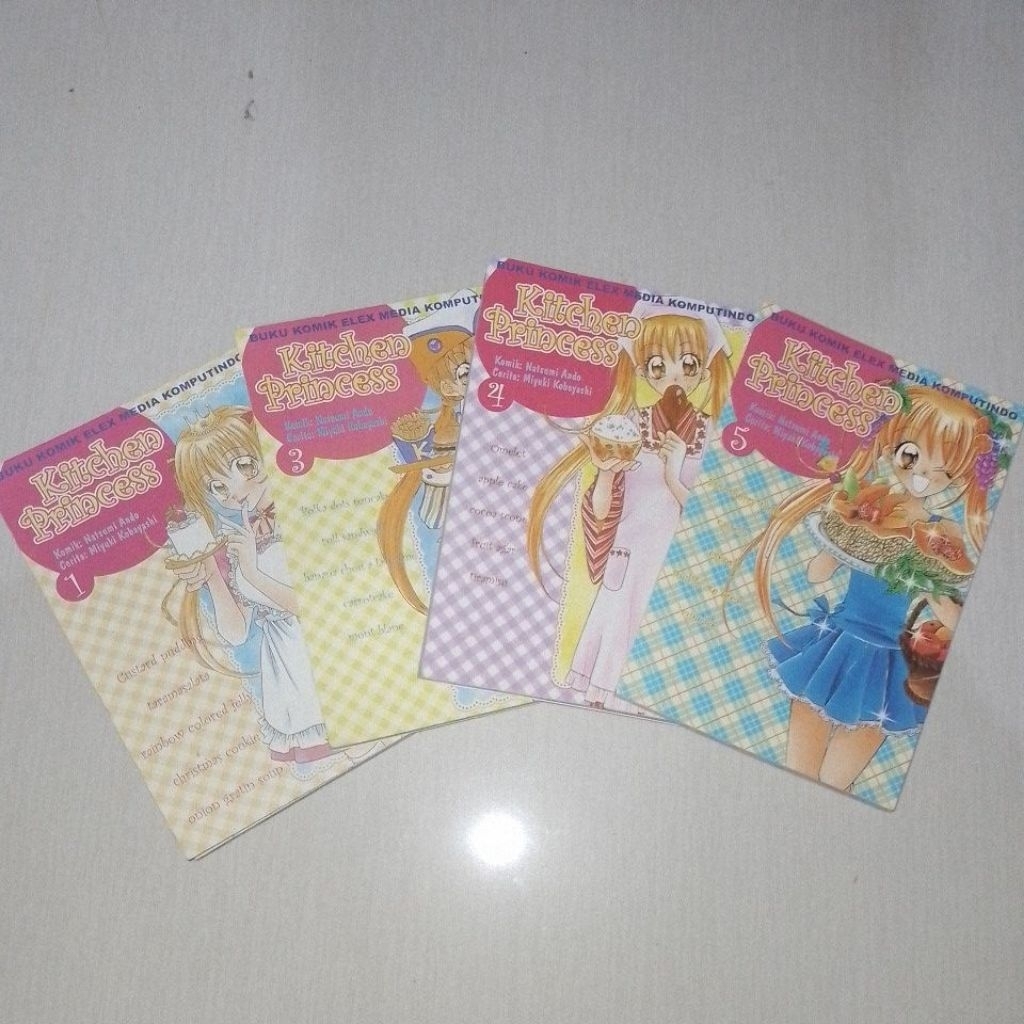 BUKU KOMIK ANIME PREMIUM (KITCHEN PRINCESS)