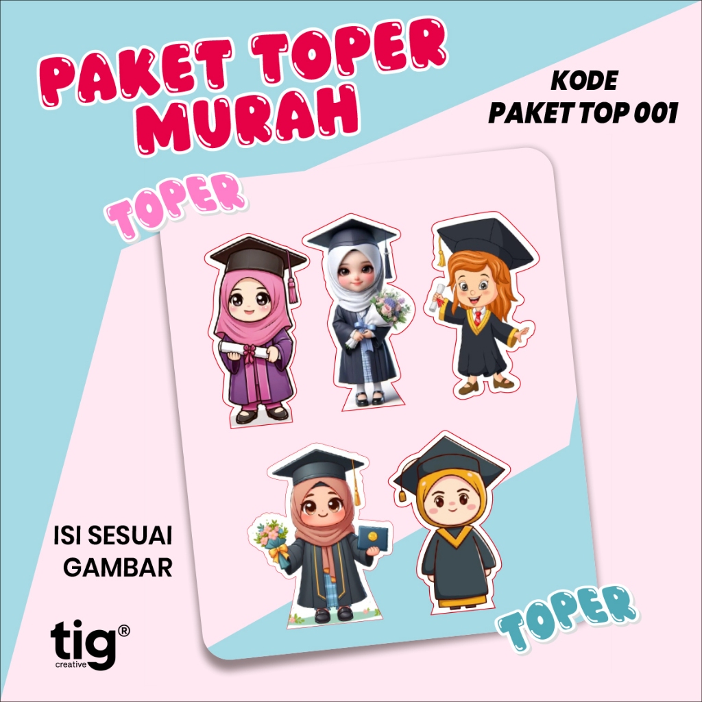 

Toper wisuda satuan