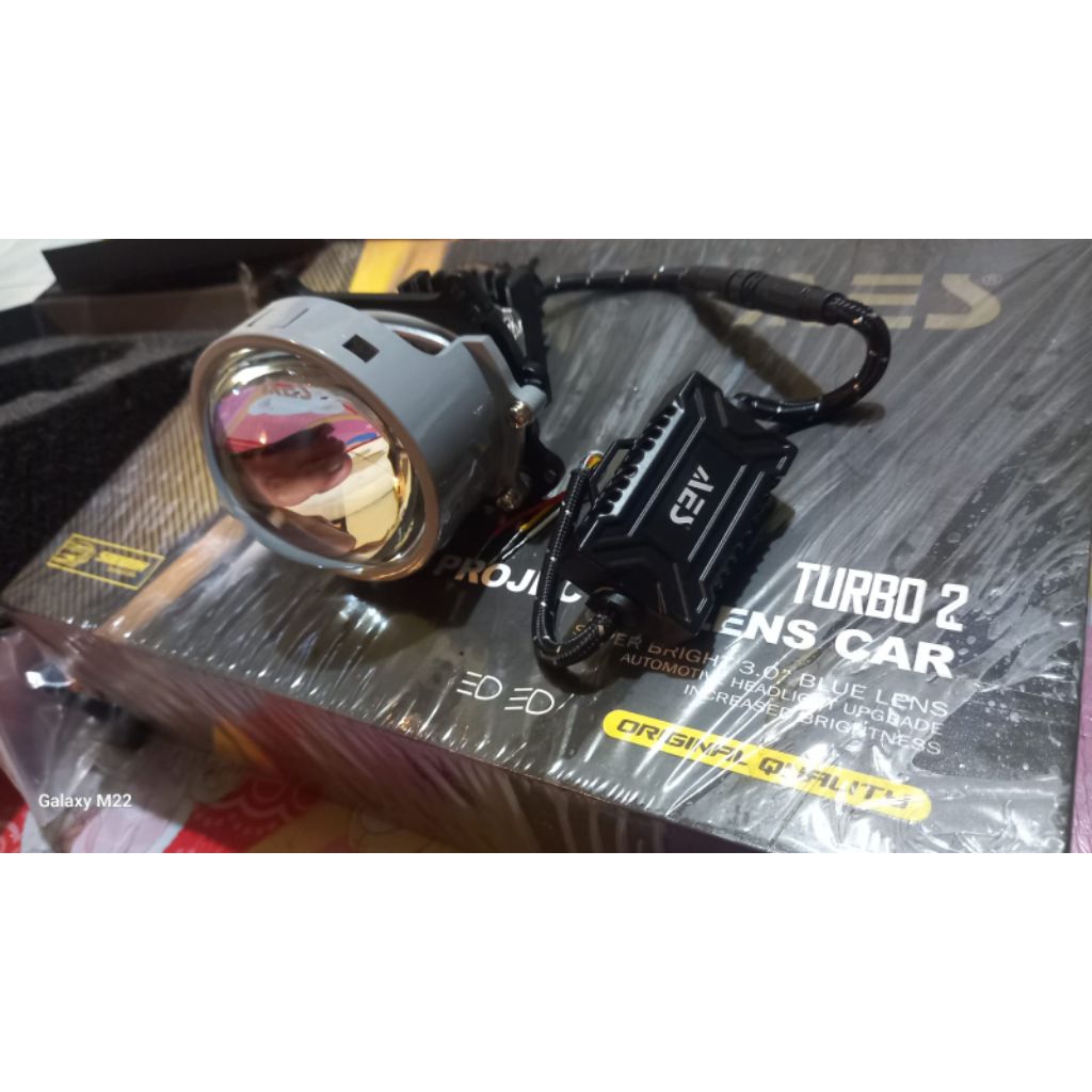 LAMPU 3INCH BILED AES TURBO SE GEN 2 LED PROJECTOR LENS CAR Aes Turbo Gen2 3inch Biled