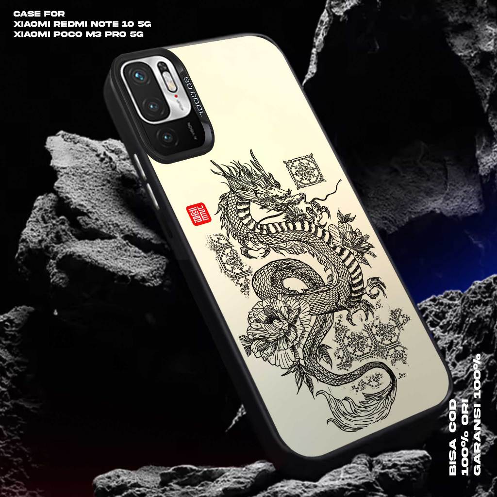 Case Xiaomi Redmi Note 10 5G - Xiaomi Poco M3 Pro - Casing Xiaomi Premium Matte Hard Casing - Case I