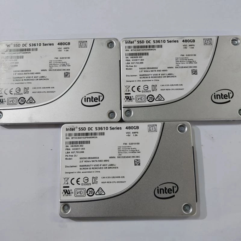 SSD Intel DC S3500 Series 480GB 2.5in SATA