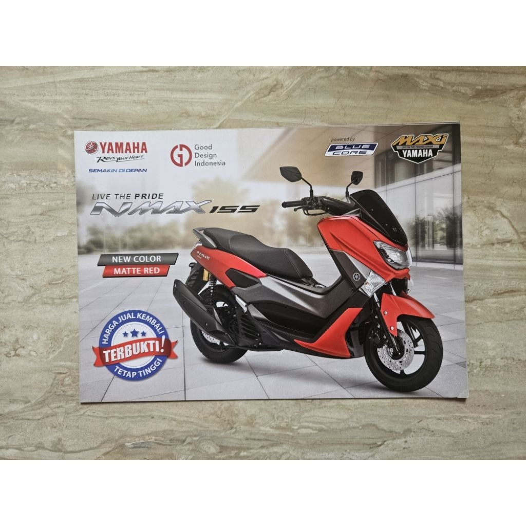 brosur katalog motor yamaha nmax 155 2019 leaflet