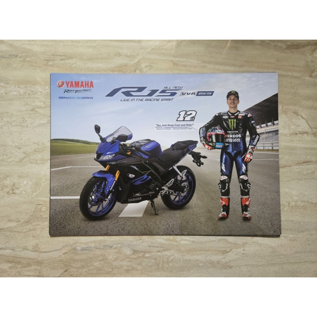 brosur katalog motor yamaha r15 vva 155 2019 leaflet