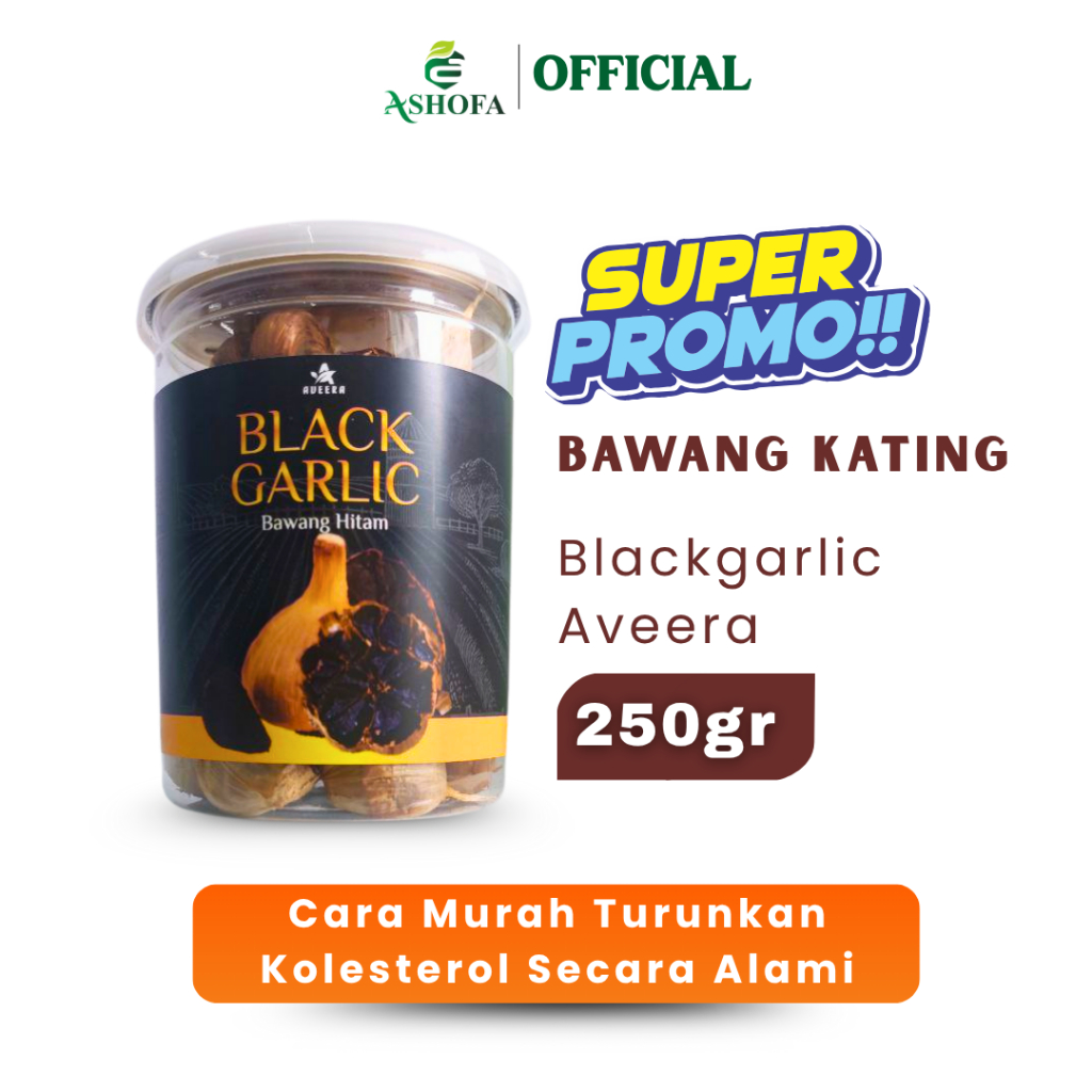 

Bawang Hitam Kating Premium Black Garlic 250gram Murah Kolesterol Ampuh