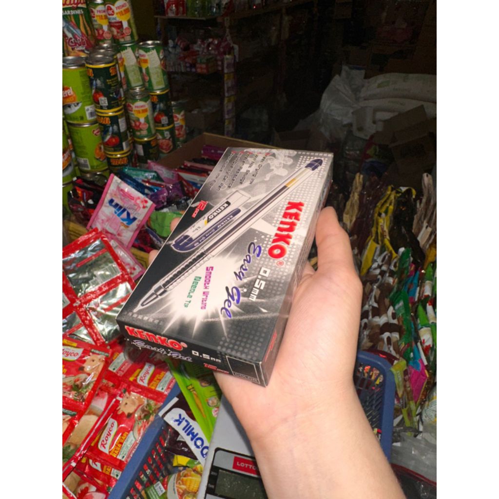 

KENKO pena tinta hitam 0.5mm (12 pena)