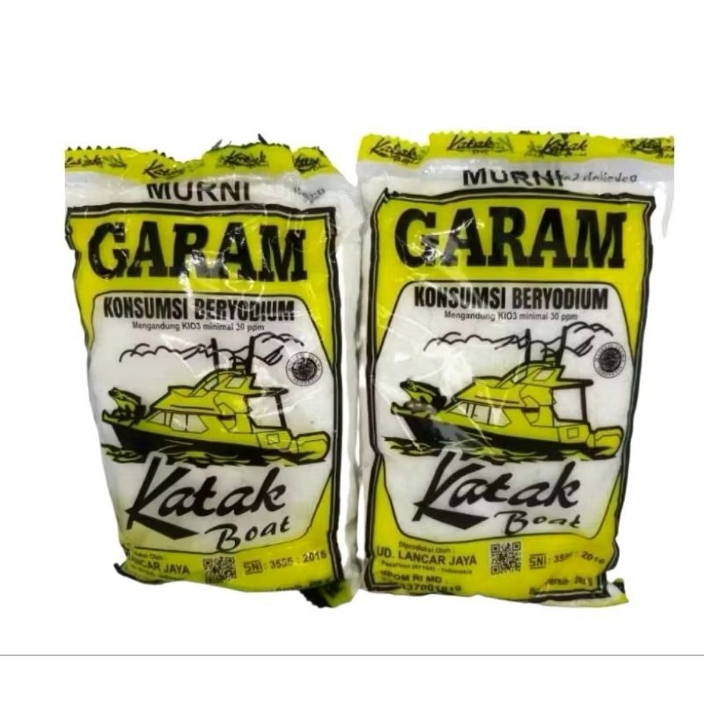 

Garam Dapur Murni Beryodium Cap Katak