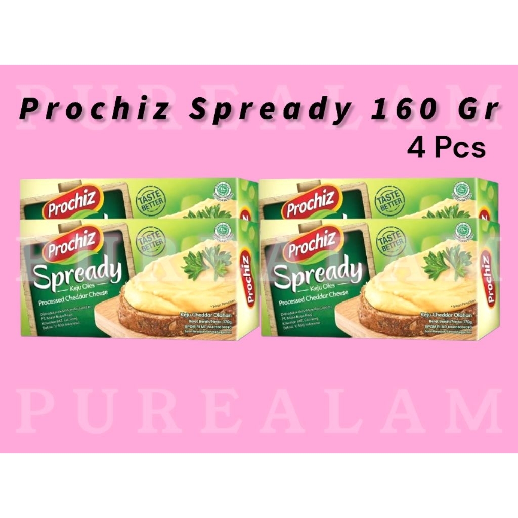 

PROCHIZ SPREADY MURAH BANGET KEJU OLES 160 GRAM 4 PCS EXPIRED APRIL 2026. LAGI VIRAL!!!