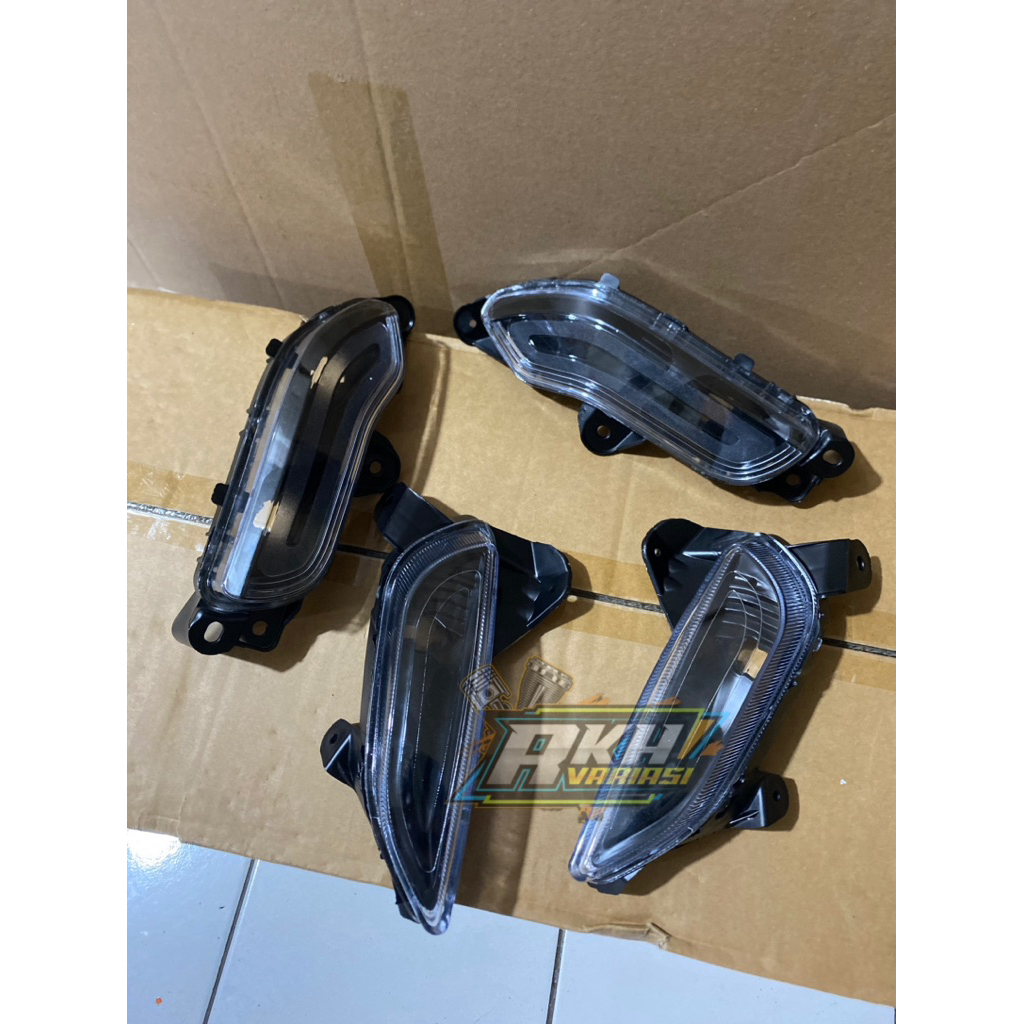 lampu sein depan belakang scoopy fi 2013-2016 sein scoopy fi hitam