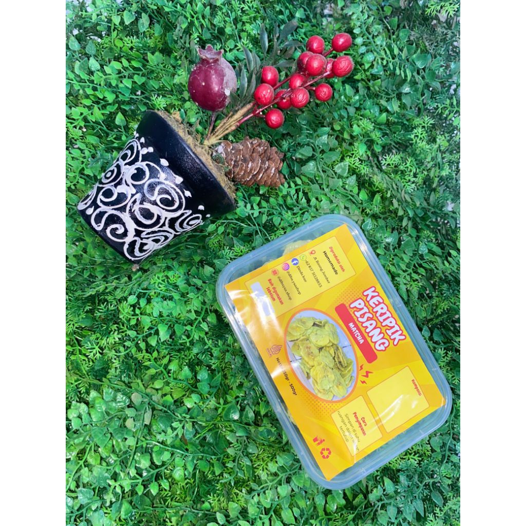 

keripik pisang macha100 gram