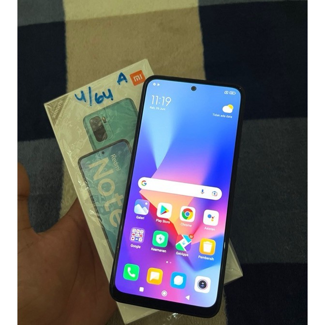 Xiaomi Redmi 10 5G Ram 6+2GB/128GB Handphone Bekas Ori