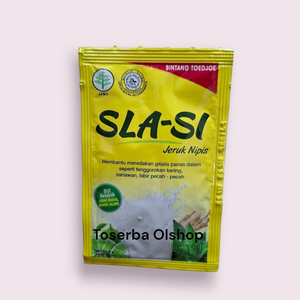 

panas slasi bintang toedjo asli original (harga per sachet ya)