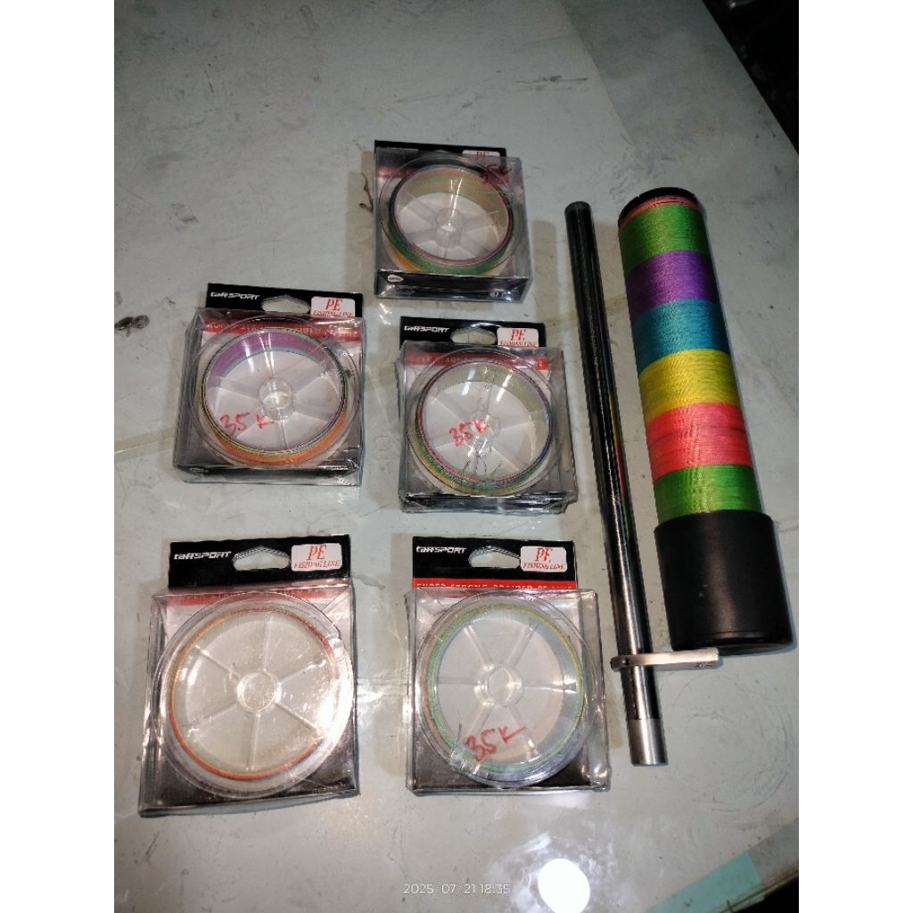 fullset Gulungan PE sistem knock down paser PNP uklik maupun PCP.