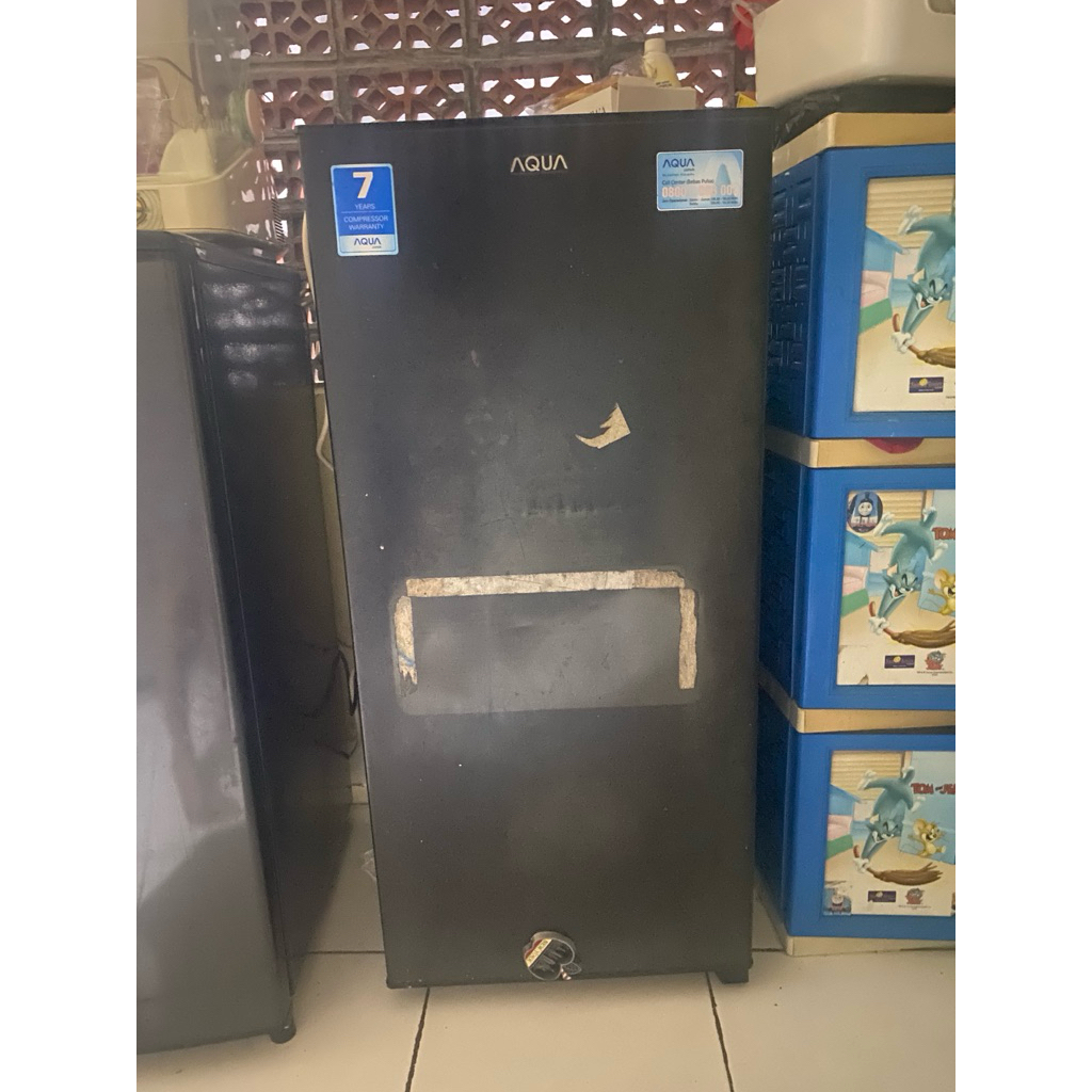 Kulkas Aqua 1 pintu bekas/preloved