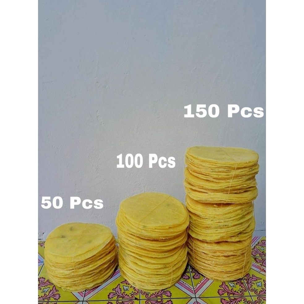 

Kerupuk Sate/Opak Singkong Khas Padang Sumatera Barat