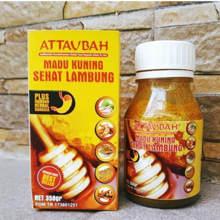 

Madu kuning sehat Lambung Attaubah 350 Gr