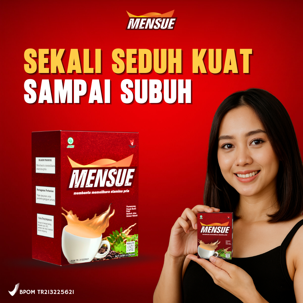 

MENSUE KOPI STAMINA PRIA DEWASA TAHAN LAMA ORIGINAL BPOM KOPI EXTRA PURWOCENG DARI HERBAL ALAMI