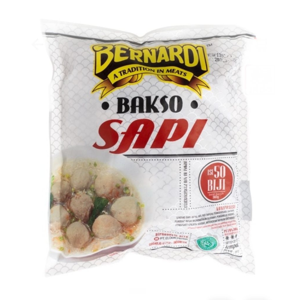 

Bernardi bakso sapi