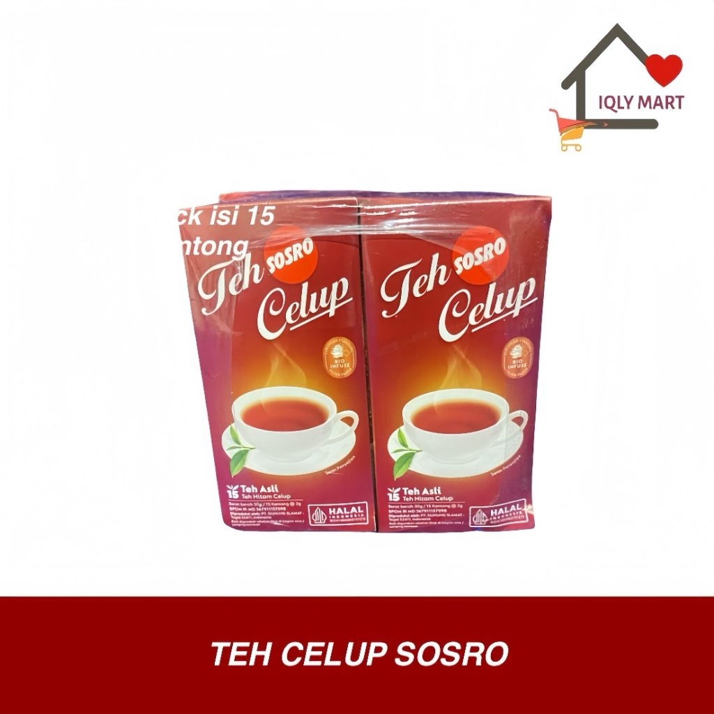

Teh Celup Sosro isi 15 kantong