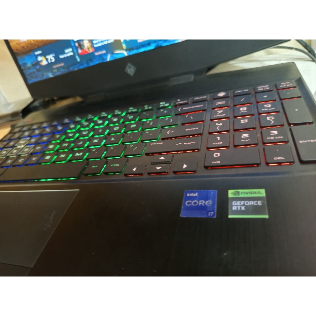 Laptop hp omen Intel core i7 generasi 9 vga RTX 2070