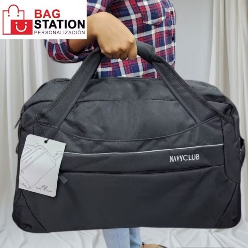TAS DUFFLE NAVY CLUB TRAVEL BAG TROLI NAVY CLUB ORIGINAL TAS CABIN TAS PAKAIAN TAS PRAMUGARI TAS PRI