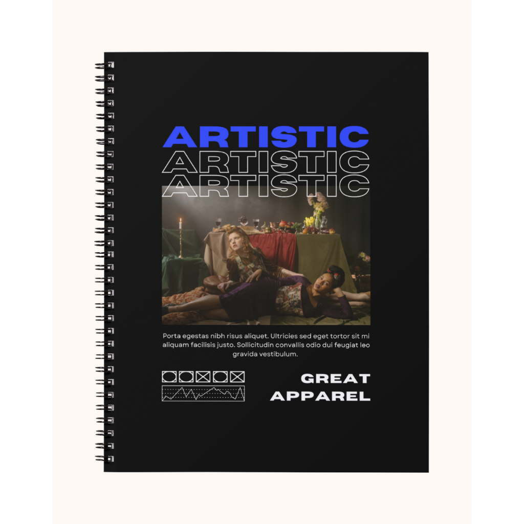 

Notebook Reflektif A5 Spiral – 50 Halaman Hitam Putih | HVS 80gsm & 100gsm – Artistic