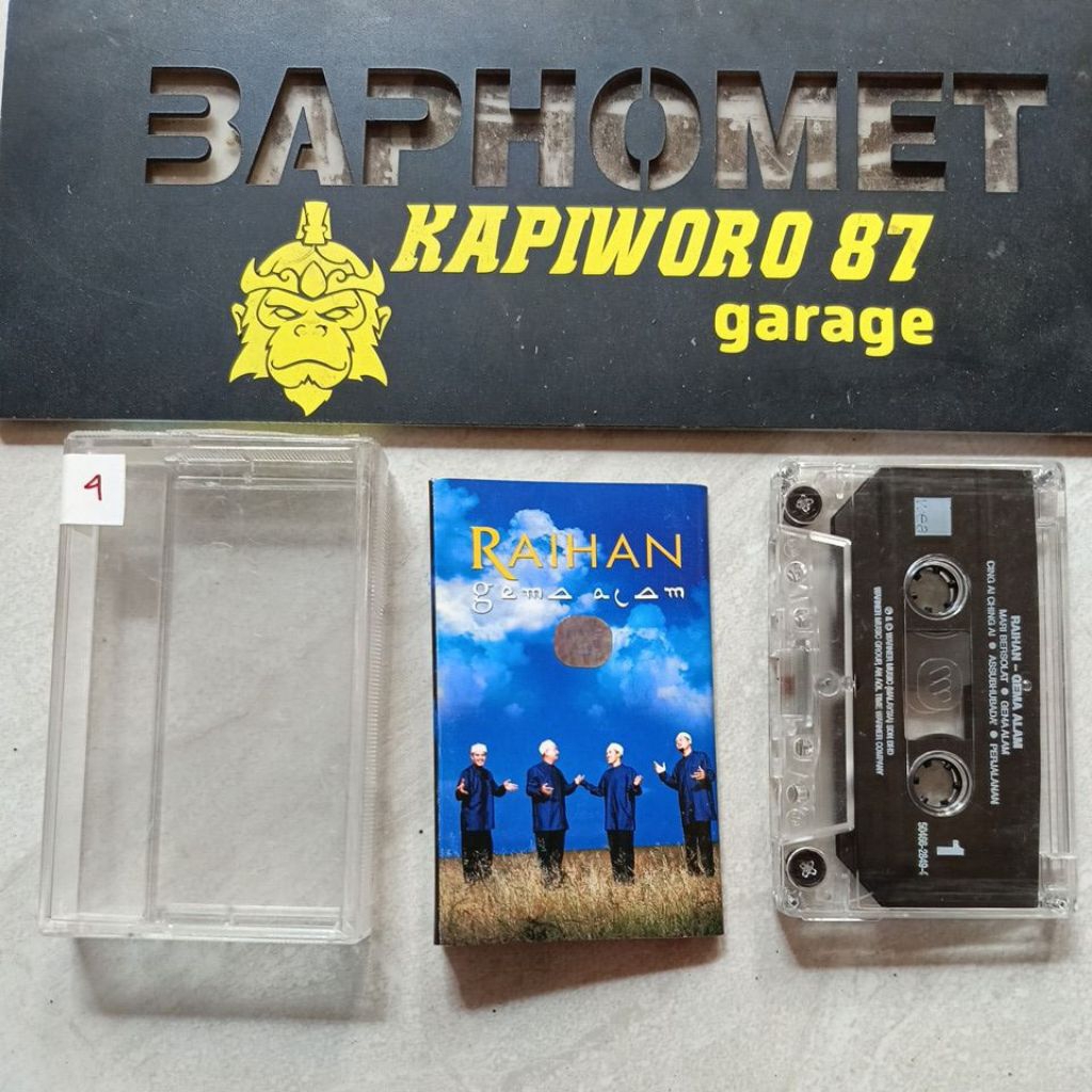 kaset pita,,,RAIHAN gema alam
