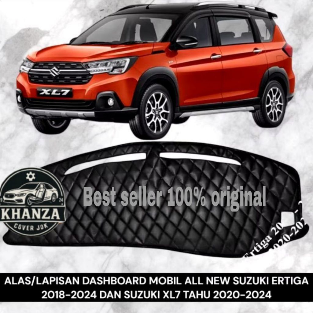 Cover Aksesoris Interior Car Alas/ Lapisan Dashboard Mobil XL7 Tahun 2020-2024 Dan Ertiga 2018-2024/